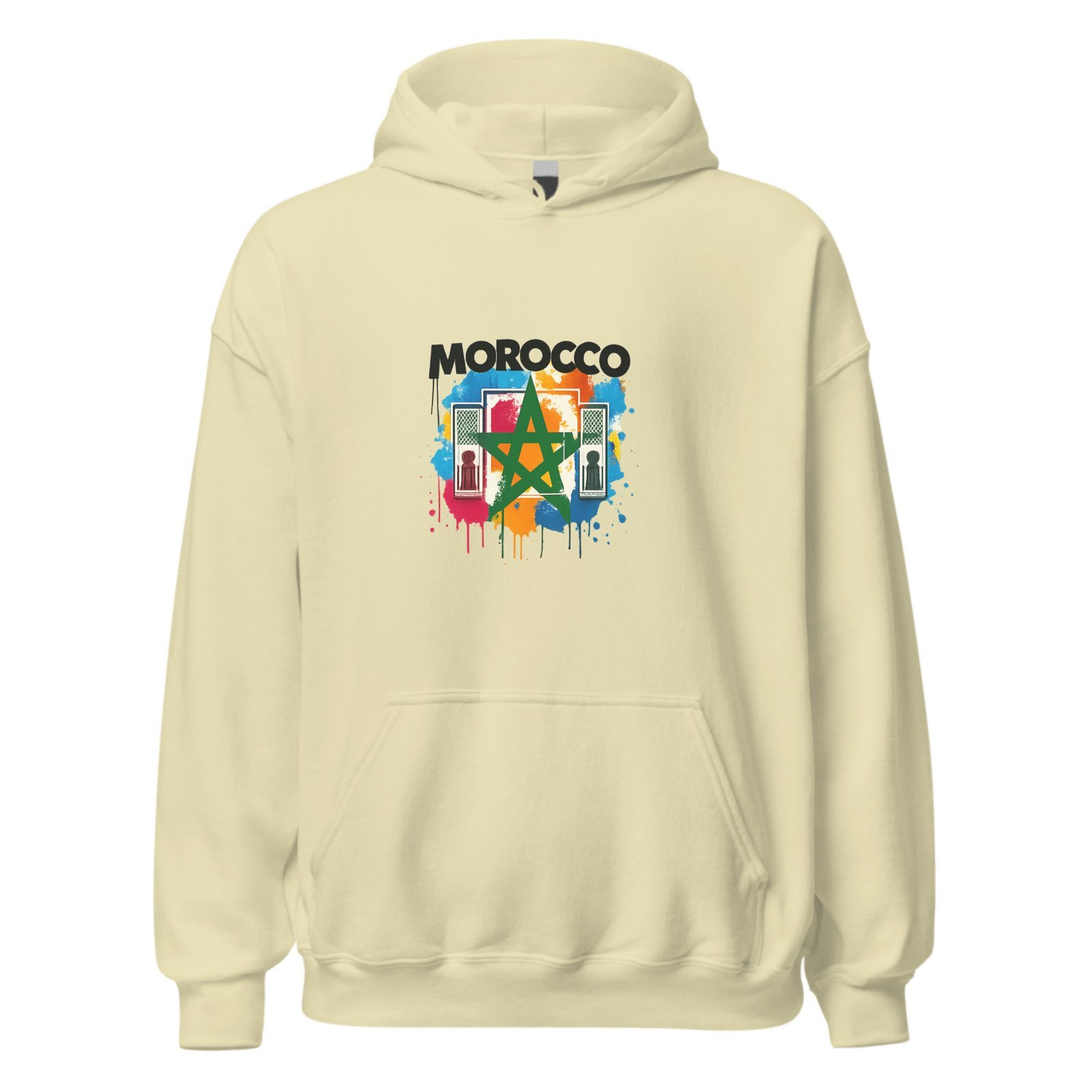 Morocco Colors Hoodie — Street Art Edition – Image 3