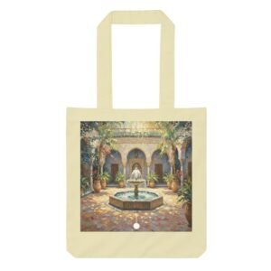 Moroccan Riada Courtyard Tote Bag