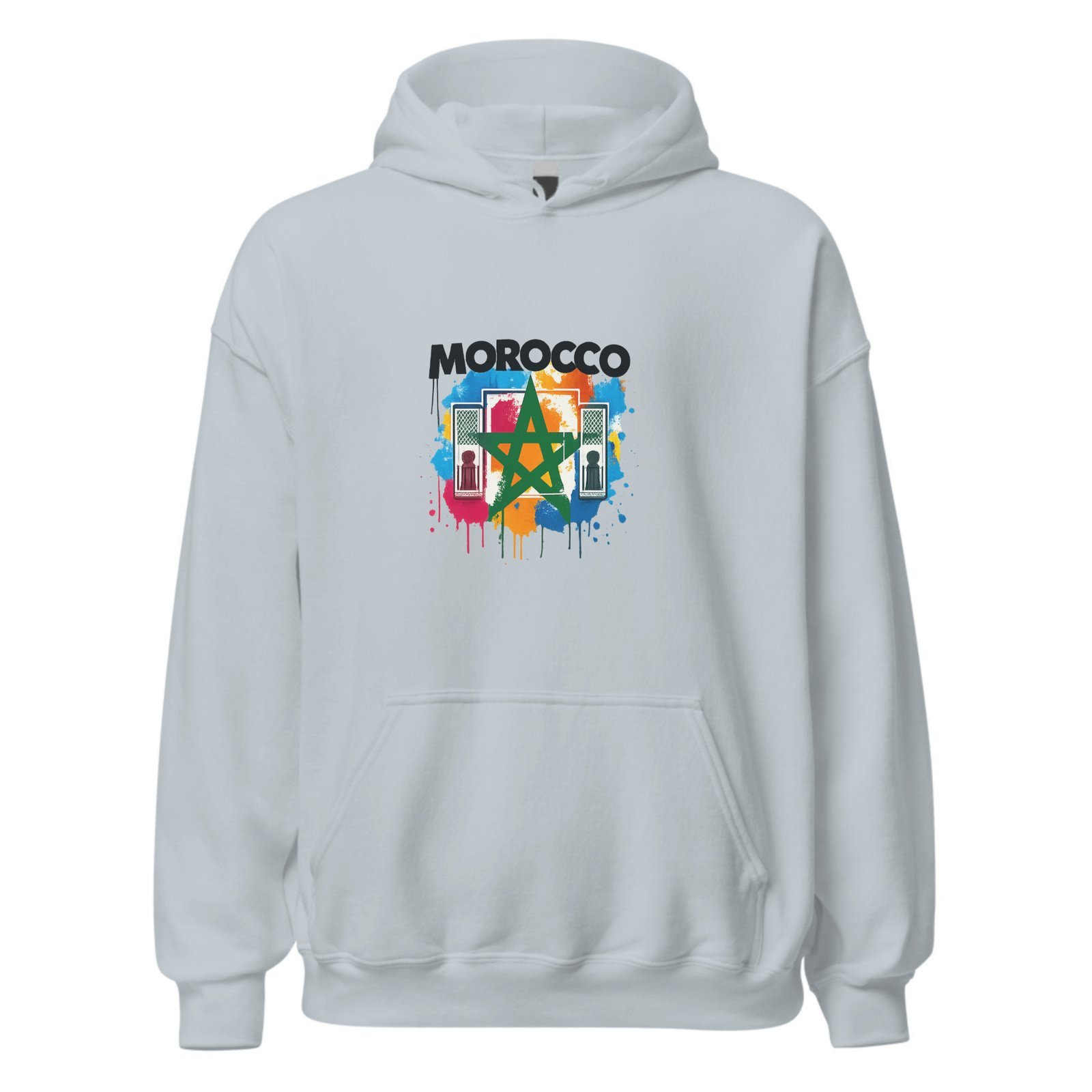 Morocco Colors Hoodie — Street Art Edition – Image 2