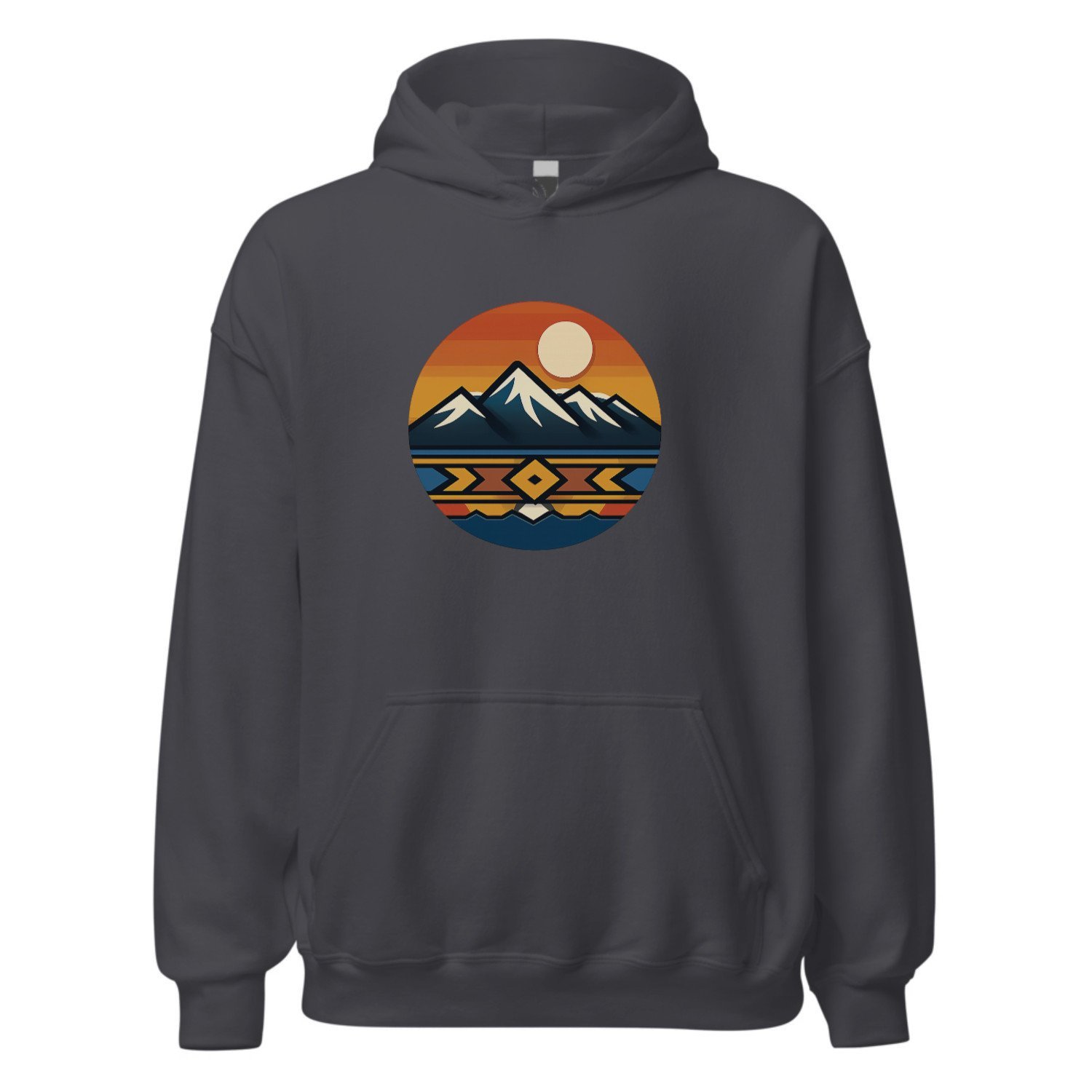 Oversize Hoodie Premium Sunset Peaks – Image 11