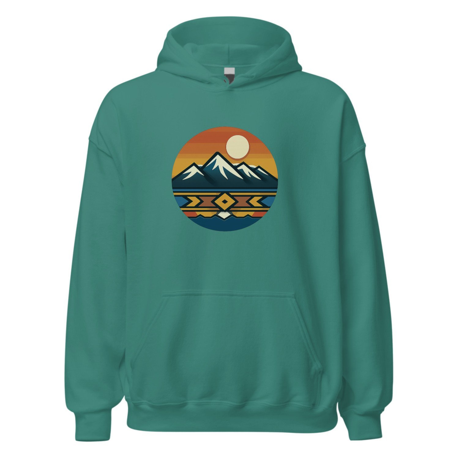 Oversize Hoodie Premium Sunset Peaks – Image 4