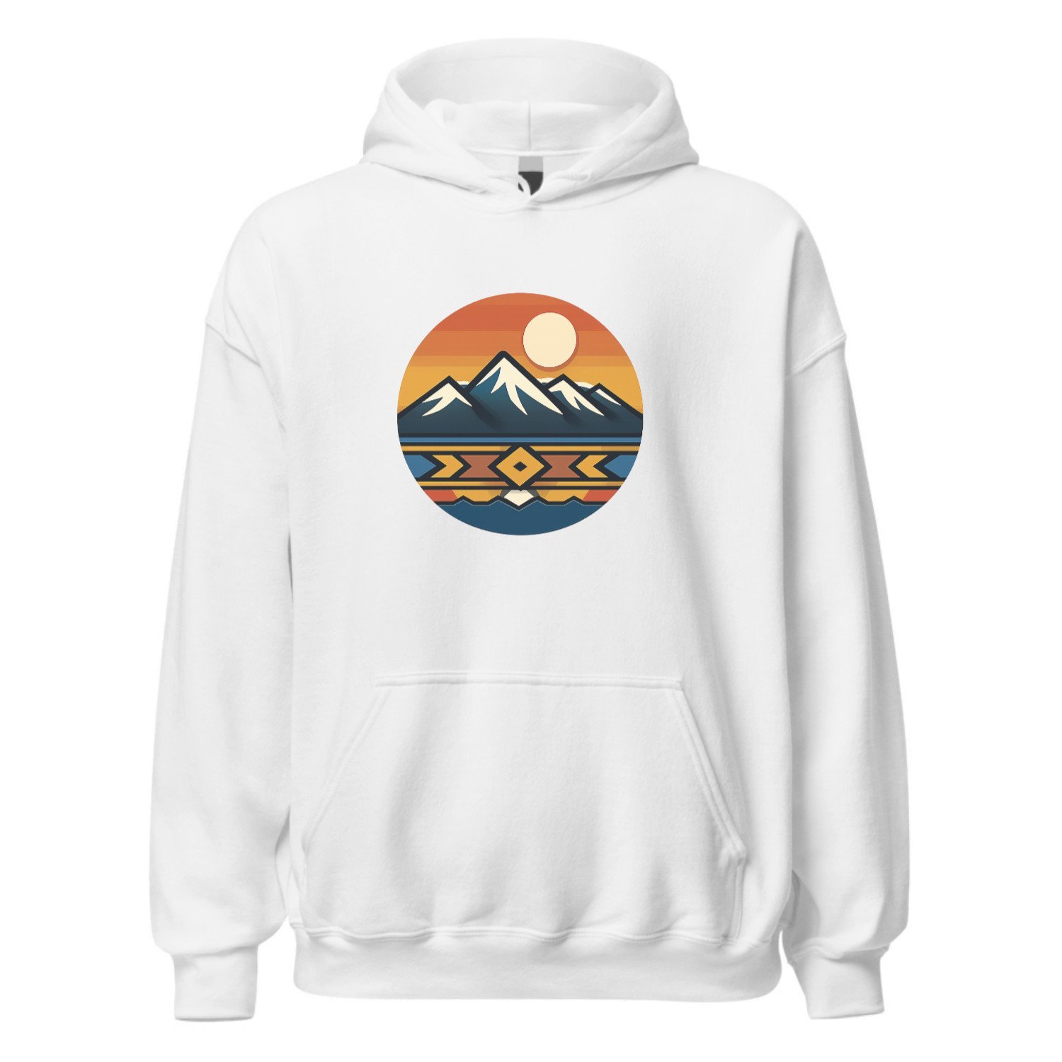 Oversize Hoodie Premium Sunset Peaks – Image 2