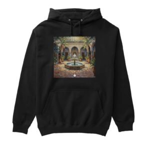Starry Night Over Fès Decorative  Unisex Hoodie
