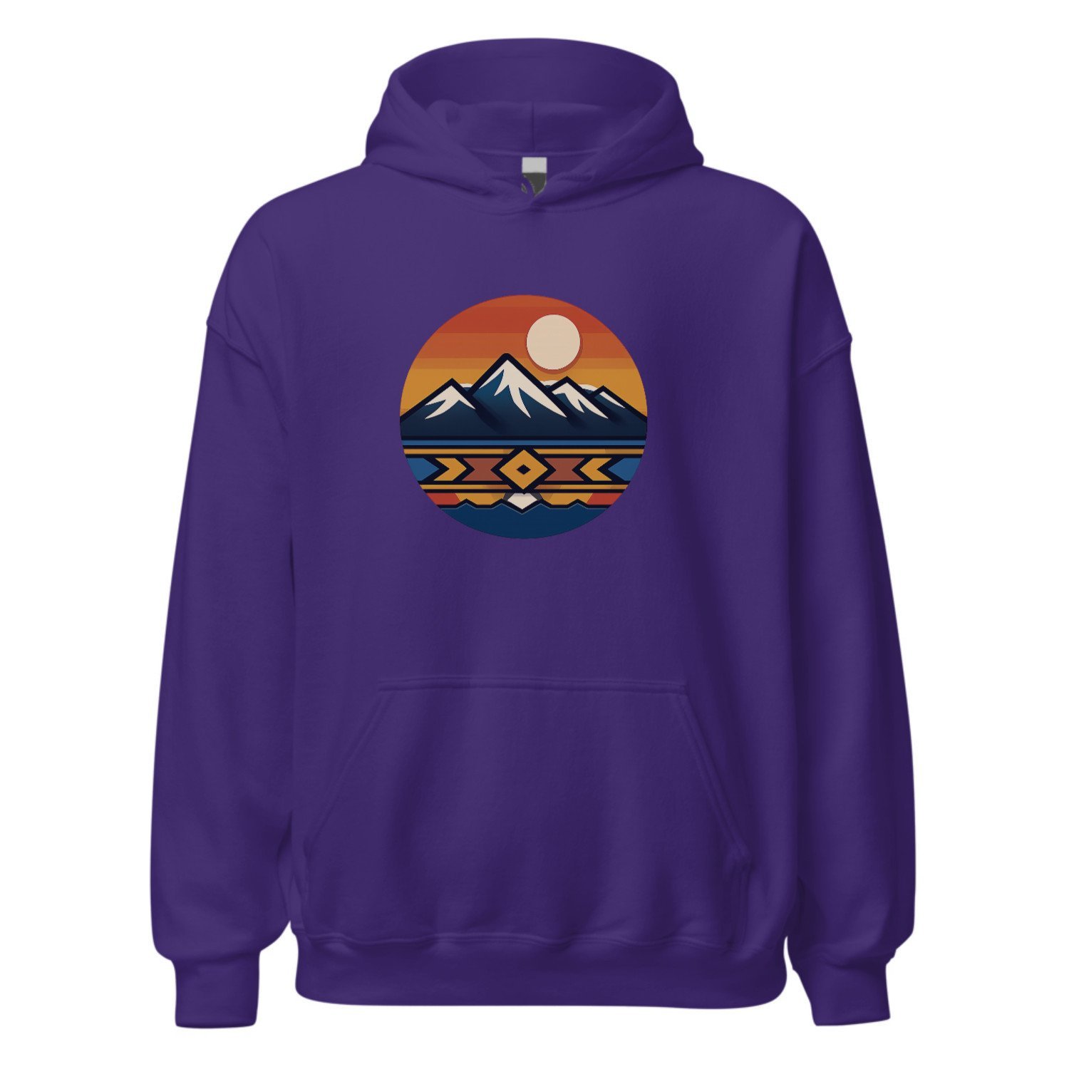 Oversize Hoodie Premium Sunset Peaks – Image 9