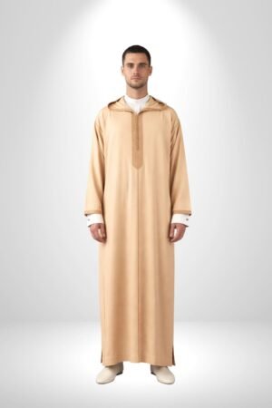Jelaba Mlifa Homme – Couleur Beige